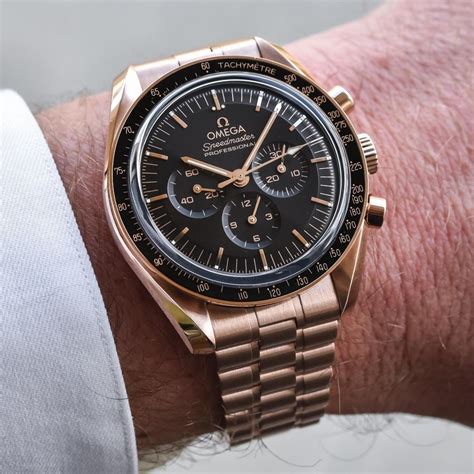 omega speedmaster sedna gold|omega sedna gold price.